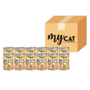 Somon Parça Etli Yetişkin Kedi Konservesi 12'Li (400gr)
