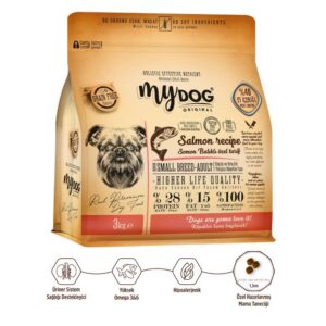 Az Tahıllı Somon Balıklı Küçük ve Orta Irk Köpek Maması 3kg