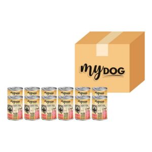 Kuzu Parça Etli Yavru Köpek Konservesi 12'Li (400gr)