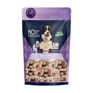 Nobilus Ördek Suşi Köpek Ödül Maması 80g