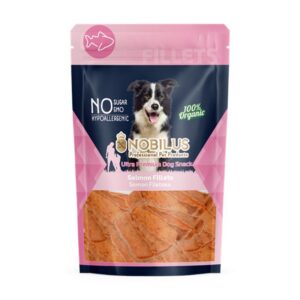 Nobilus Somon Fileto Köpek Ödül Maması 80g