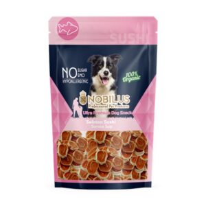 Nobilus Somon Suşi Köpek Ödül Maması 80g