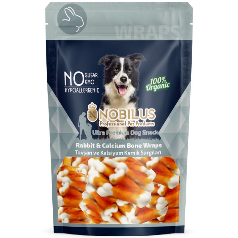 Nobilus Tavşan Sarlıgı Kalsiyum Kemik Köpek Ödülü 80gr
