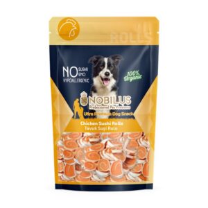 Nobilus Tavuk Suşi Rulo Köpek Ödül Maması 80g