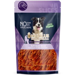 Nobilus Yumuşak Ördek Dilimleri Köpek Ödülü 80gr