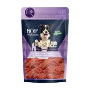 Nobilus Yumuşak Ördek Filetosu Köpek Ödül Maması 80g