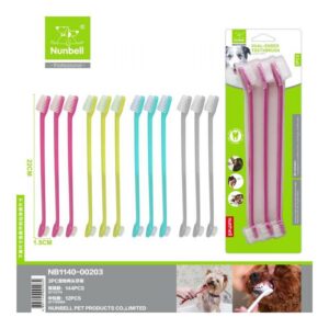 Nunbell Kedi Köpek Diş Fırçası 22cm 3lü