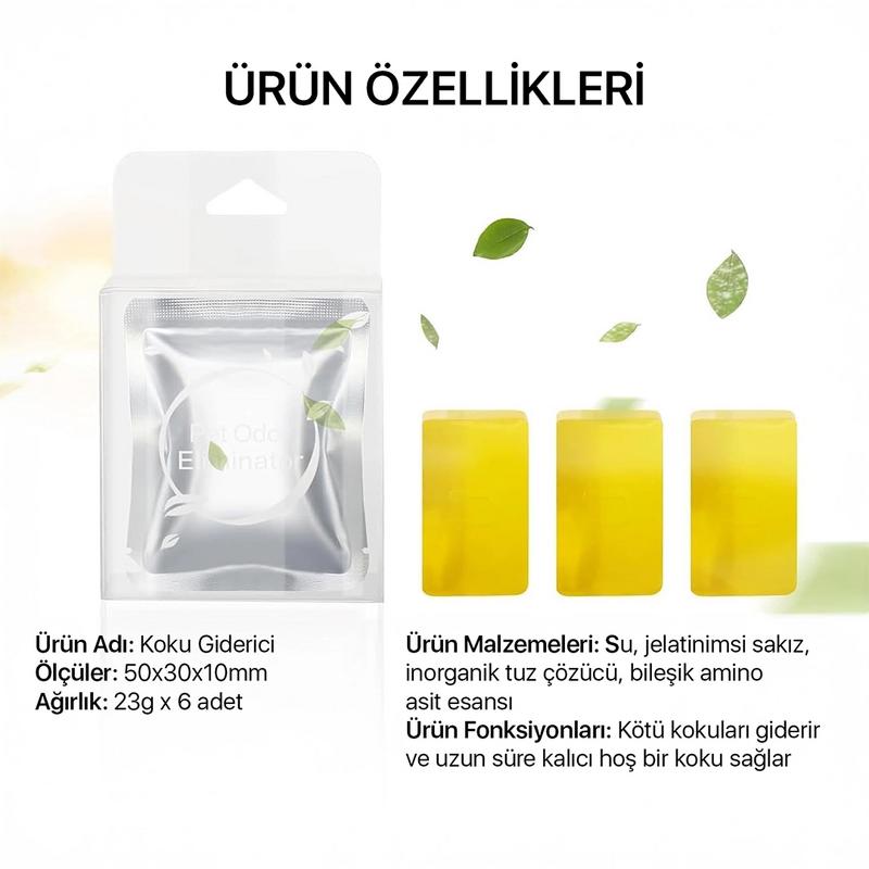 Odor Eliminator Koku Giderici Jel (3’lü) - Görsel 2