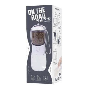 On The Road 2in1 Köpek Seyahat Suluğu 300 ML Beyaz Renk
