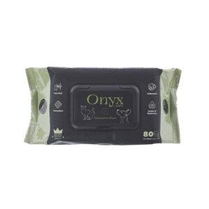 Onyx Papatya Kokulu Kedi ve Köpekler İçin Temizleme Mendili 80'li