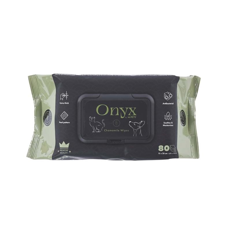 Onyx Papatya Kokulu Kedi ve Köpekler İçin Temizleme Mendili 80'li