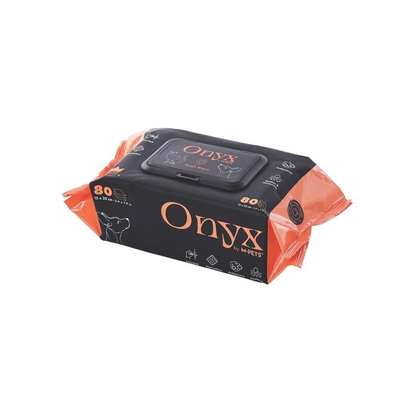 Onyx Şeftali Kokulu Kedi ve Köpekler İçin Temizleme Mendili 80'li - Görsel 2