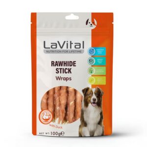 Ördek Eti Sarılı Çubuk Köpek Ödülü 100gr