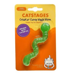 Orka Cat Wiglle Worm Catnipli Kedi Oyuncağı 329