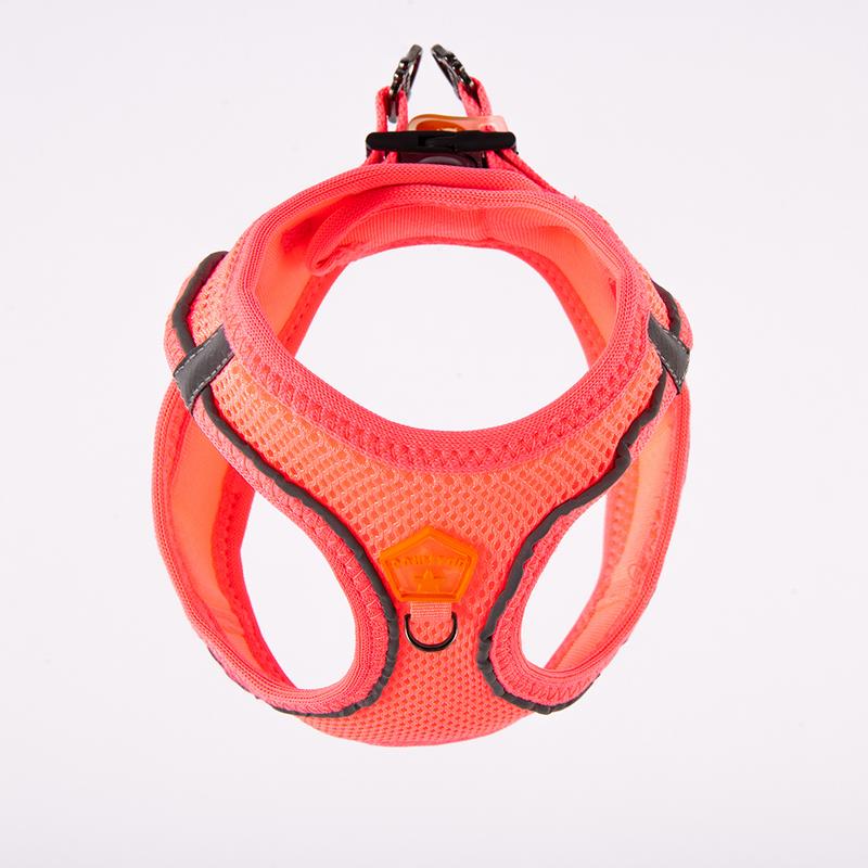 Gögüs Tasması Neon Pink Air Mesh L paw-a03 - Görsel 2
