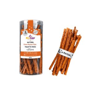 PCF-Füme Somon Balığı Köpek Ödül Cips (150 Gr)