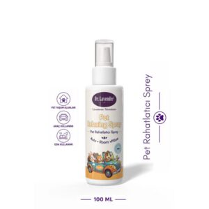 Pet Rahatlatıcı Sprey Lavanta Yağlı Ortam Spreyi 100 ml | Araç, Oda ve Pet Yaşam Alanları İçin
