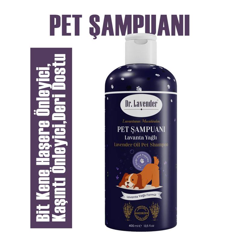 Pet Şampuanı Lavanta Yağlı (Köpek Şampuan) 400 ml.