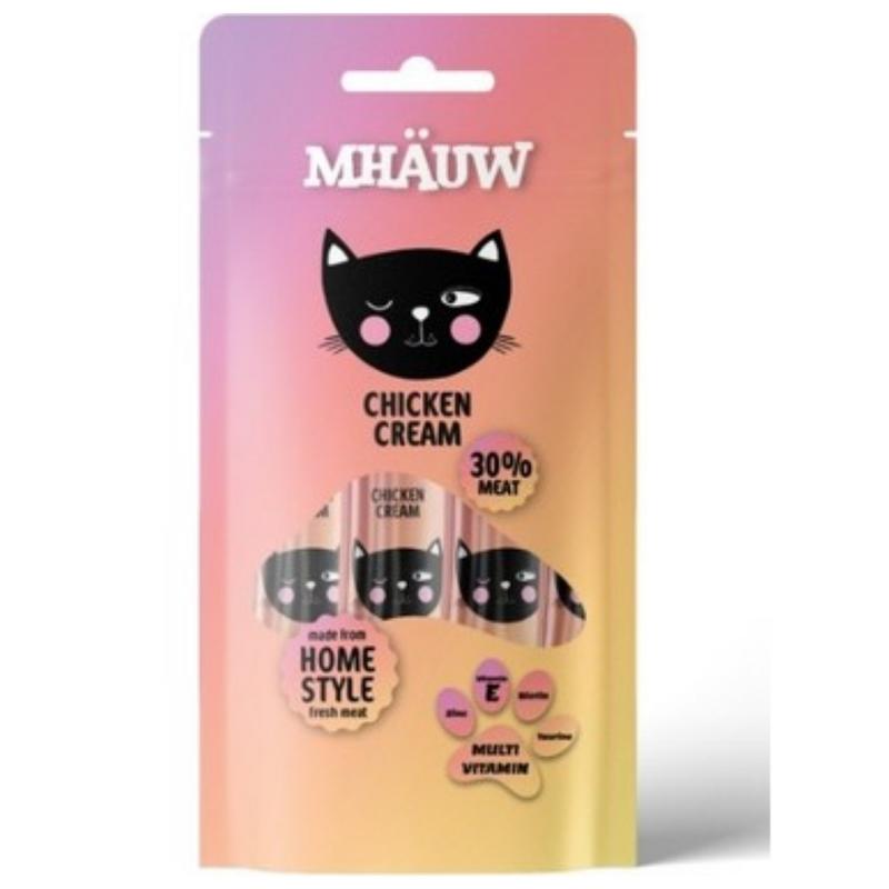 Tavuk Etli Multi Vitamin Kedi Krema 15 g x 4