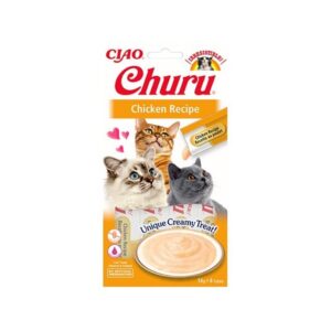 Ciao Churu Cream Tavuklu Kedi Ödül Kreması 4 X 14 GR*12