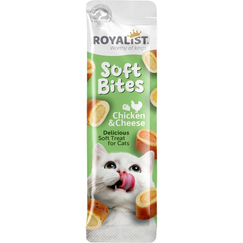 Soft Bites Tavuk & Peynir Kedi Ödül Bisküvisi 10 Gr 03745-407991