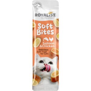 Soft Bites Somon & Tavuk Kedi Ödül Bisküvisi 10 Gr 03746-408004