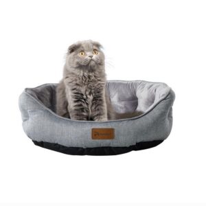 Sprit Model Kedi Köpek Yatağı Gri L