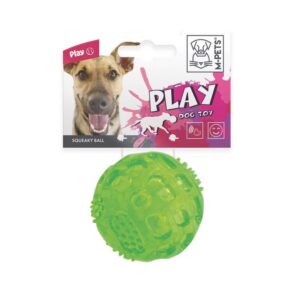 Squeaky Köpekler İçin Oyun Topu Yeşil Renk 6,3 CM