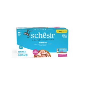 Tam ve Dengeli Ton Balıklı Pişirme Suyunda Kedi Konservesi 6*50gr