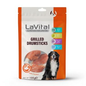 Tavuk Etli Baget Köpek Ödülü 100gr