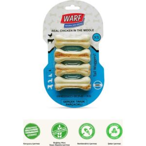 Tavuklu Pres Kemik 7,5cm 4'lü 115gr