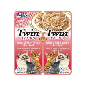 Twin Packs Ton Balıklı ve Tavuklu Kedi Çorbası 2 x 40 Gr