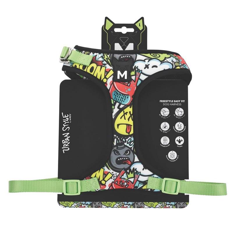 Urban Style Multicolor Easy Fit Köpek Göğüs Tasması (L) - Görsel 3