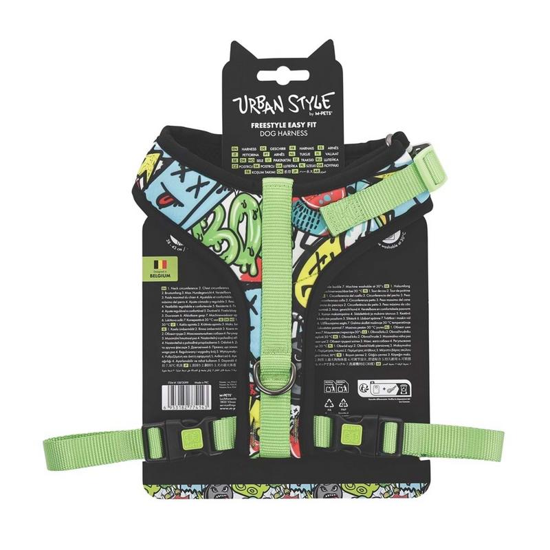 Urban Style Multicolor Easy Fit Köpek Göğüs Tasması (M) - Görsel 3