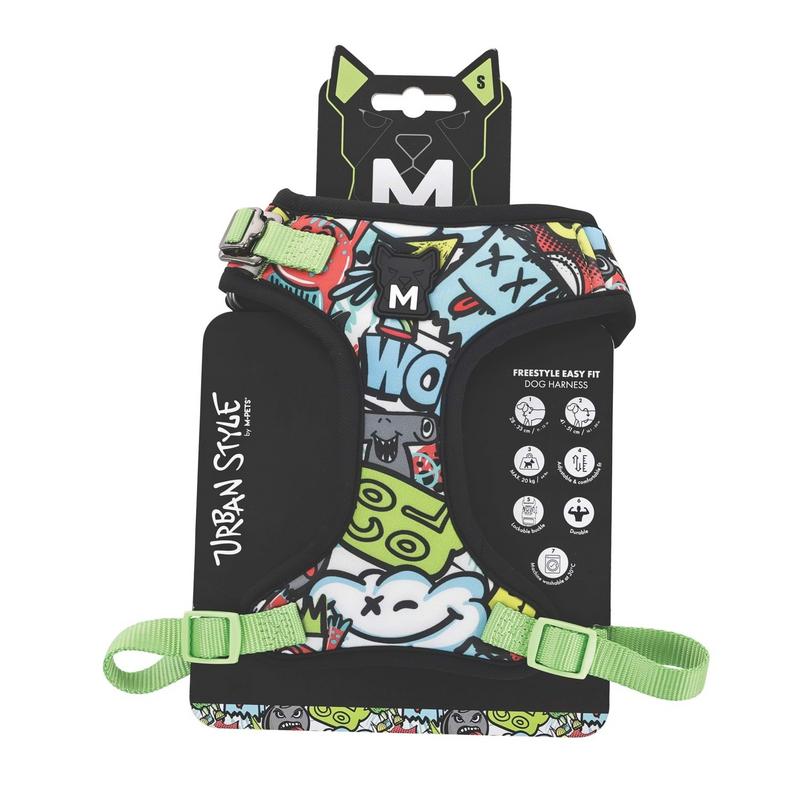 Urban Style Multicolor Easy Fit Köpek Göğüs Tasması (S)
