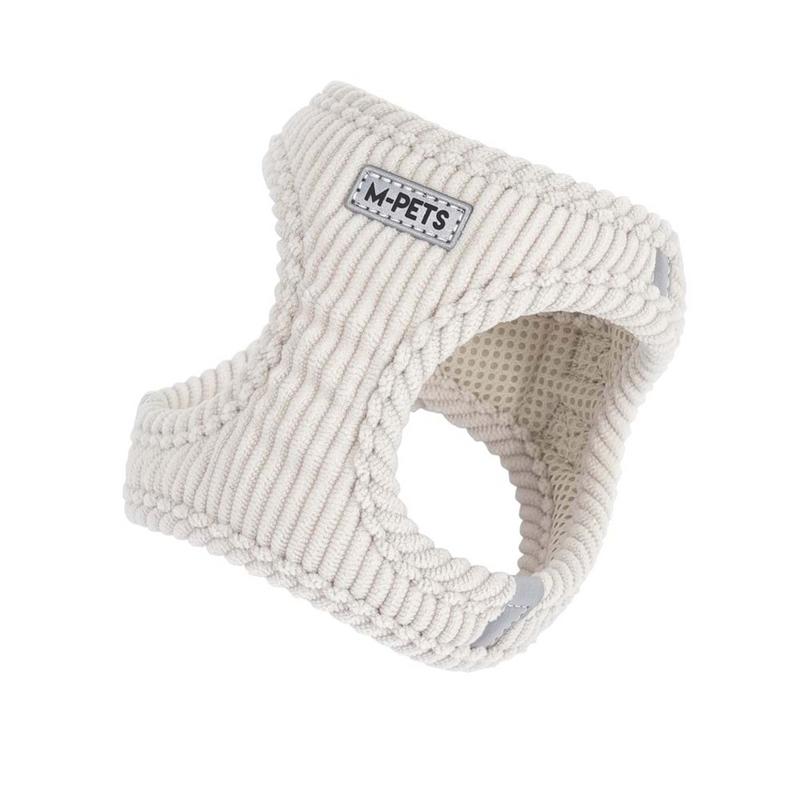 Velvet Dog Göğüs Tasması Bej (XXS) - Görsel 2